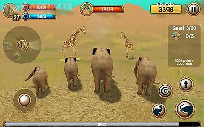 wild elephant simulator 3d