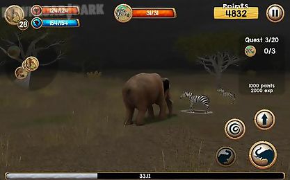 wild elephant simulator 3d