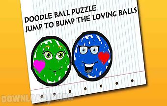 Doodle ball puzzle - jump to bum..