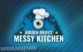 Hidden object: messy kitchen