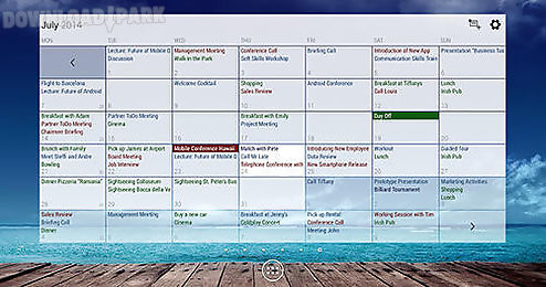 business calendar