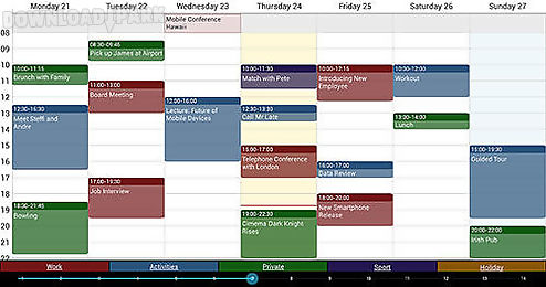 business calendar