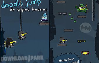 Doodle jump: dc super heroes