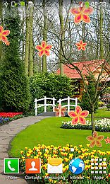 garden by cool free live wallpapers