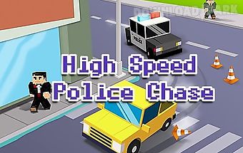 High speed police chase