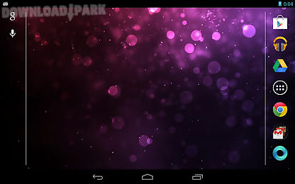 galaxy sparkle live wallpaper