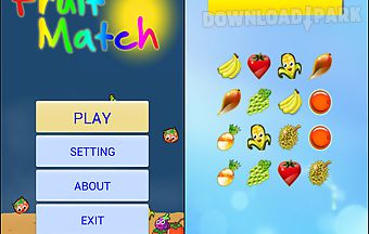 Fruit match game