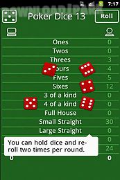 poker dice free