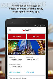 hotwire hotel & car rental app