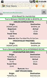 indian train info app - disha