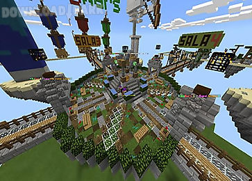 skywars map for mcpe