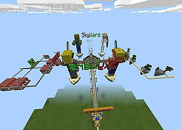skywars map for mcpe