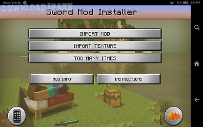 swords mod for minecraft pe