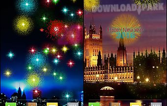 New year fireworks 2016
