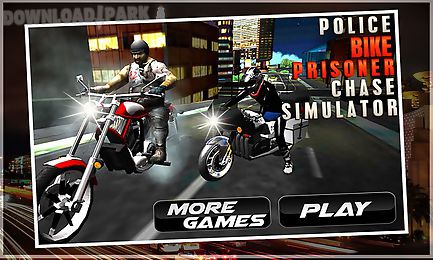 police bike prisoner chase sim