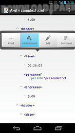 axel (xml editor / viewer)