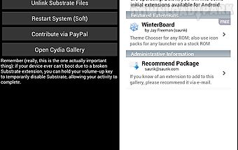Cydia substrate