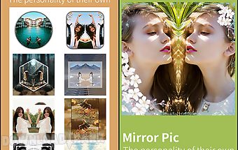 Mirrorpic photo mirror collage