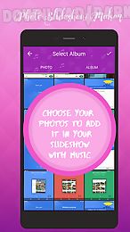 photo video maker with music!