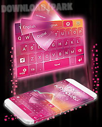 pink keyboard for android