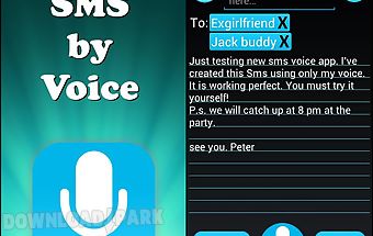 Sms by voice