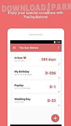 thedaybefore (d-day widget)
