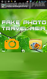 fake photo travel asia
