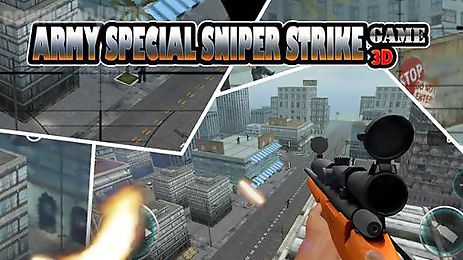 army special sniper strike game 3d