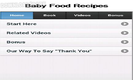 baby food recipes