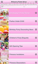 best princess party ideas 