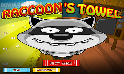 raccoons towel