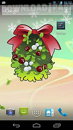 under mistletoe live wallpaper free