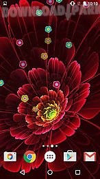 neon flowers by phoenix live wallpapers