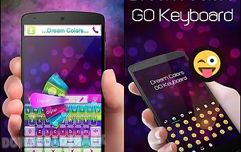 Dream colors go keyboard theme