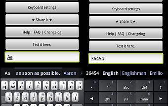 Multiling keyboard