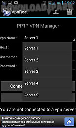 vpnroot - pptp - manager