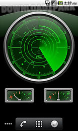 radar clock livewallpaper