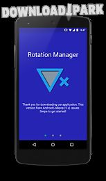 rotation manager - control