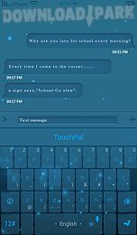 touchpal science light theme