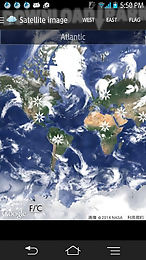 weather satellite map