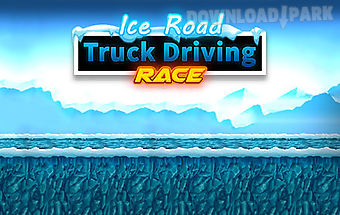 Ice road truck driving race