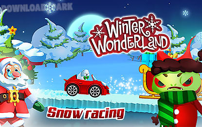 winter wonderland: snow racing
