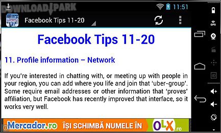 101 facebook tips 2014