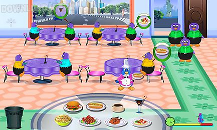 penguin restaurant games