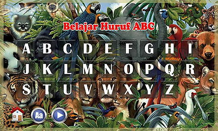 belajar huruf alfabet