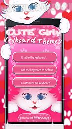 cute girly keyboard themes