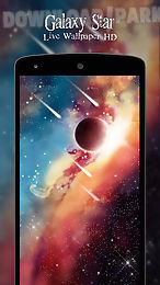 galaxy star live wallpaper hd