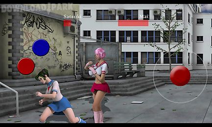 schoolgirl fighting game