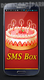 sms box happy birthday