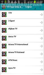 tv sat info afghanistan